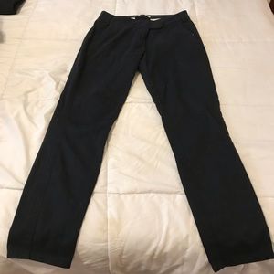 Blue khaki slack pants